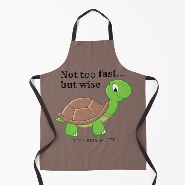 Artikelvorschau, 4. Cute little Tortoise claims she is not too fast but wise - Collection Cute Wise Funny entworfen und verkauft von Narcisa22.