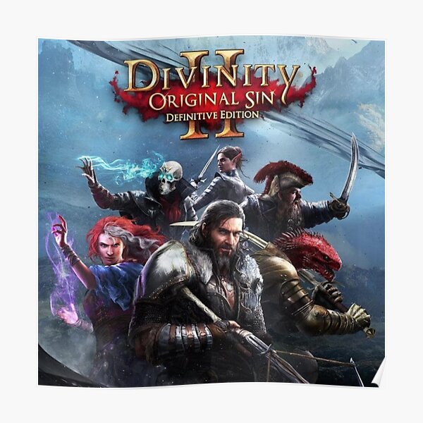 "divinity Original Sin 2" Poster For Sale By Dorothymicel | Redbubble