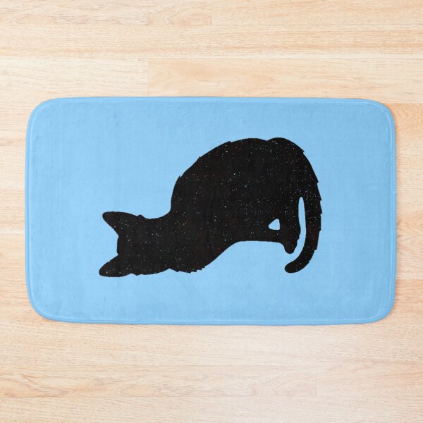 Item preview, Lightly Speckled Black Cat Silhouette designed and sold by Amanda1775.