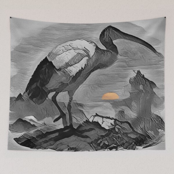 Item preview, Dawn of the Ibis designed and sold by Digitaldingo.