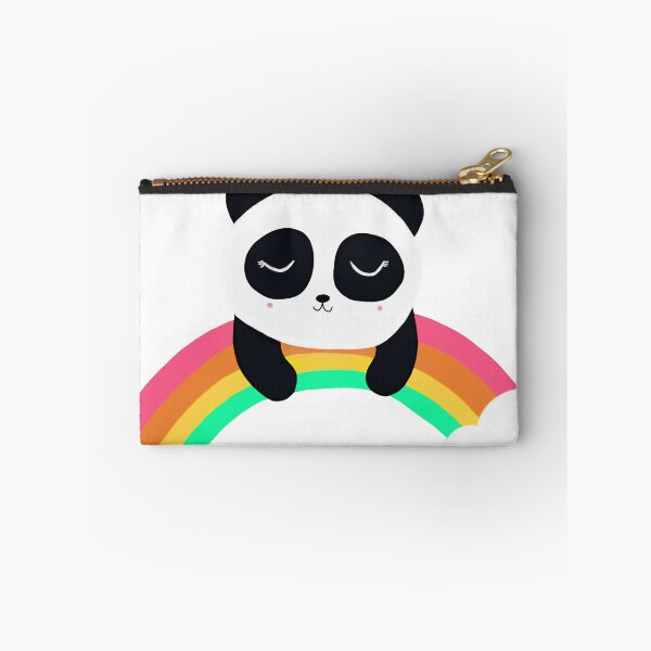 Item preview, Sleeping Panda on the Rainbow Cartoon designed and sold by de-creartique.