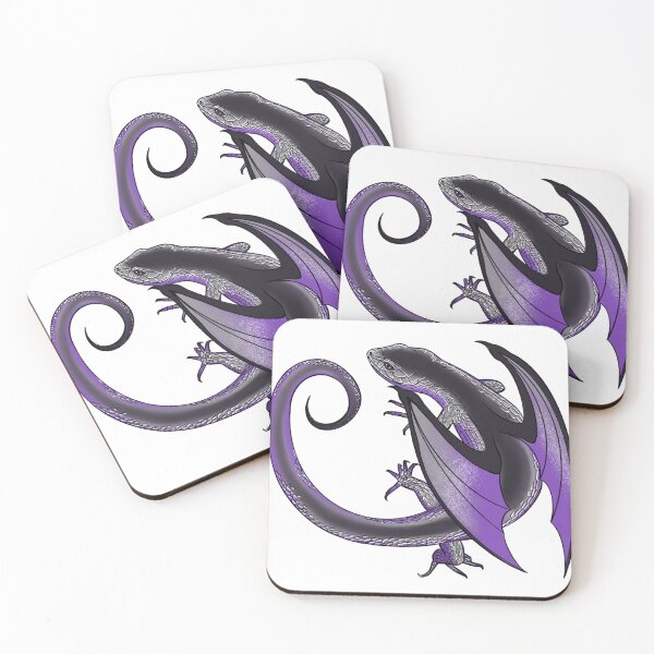 Item preview, Asexual Pride Dragon  designed and sold by AlanaReneArt.