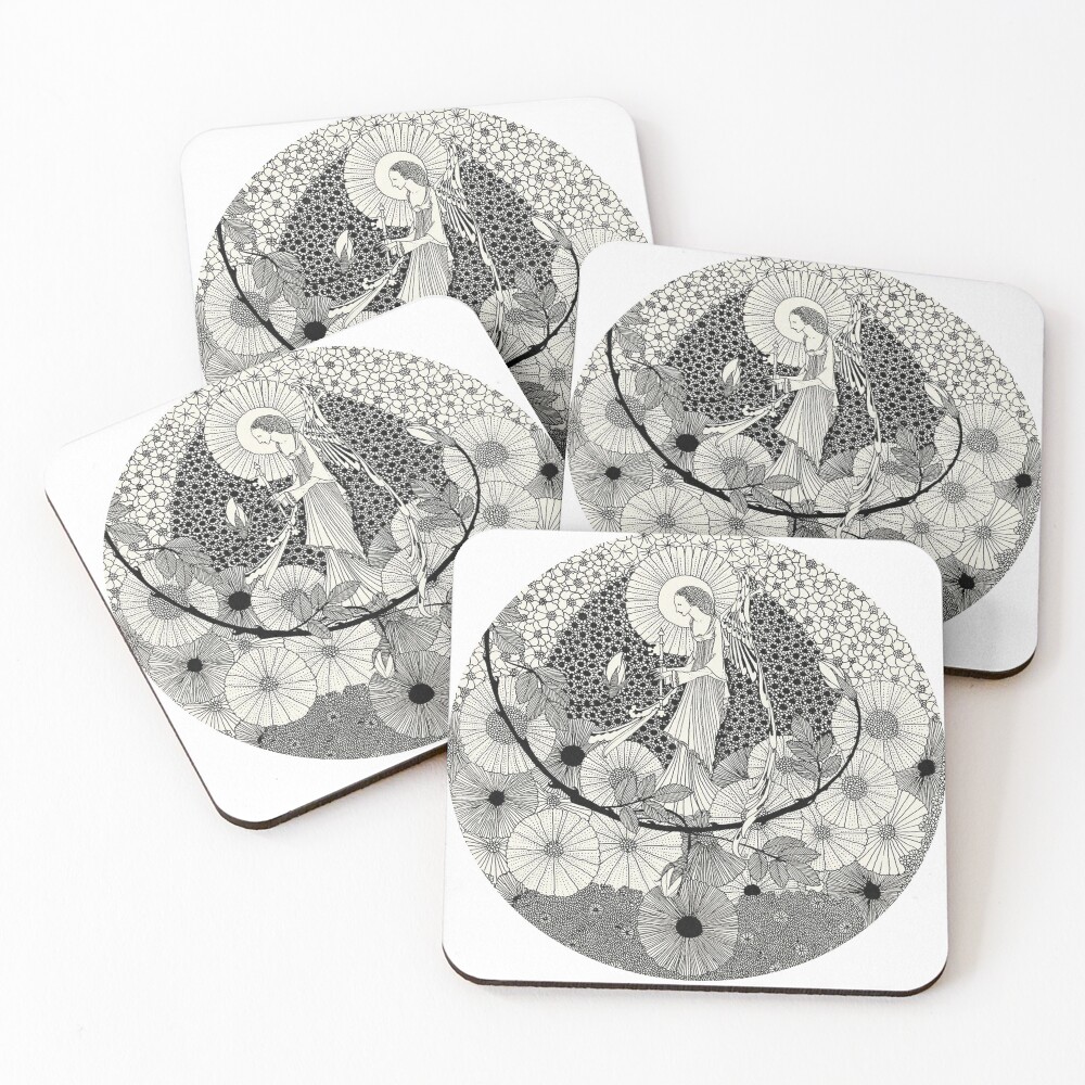 Item preview, Coasters (Set of 4) designed and sold by OrpheusPo.