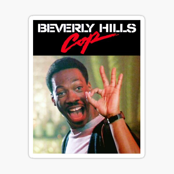 Vista previa del artículo con la obra «Beverly Hills Cop - Axel Foley A-OK», diseñado y vendido por LarryBuchan65.