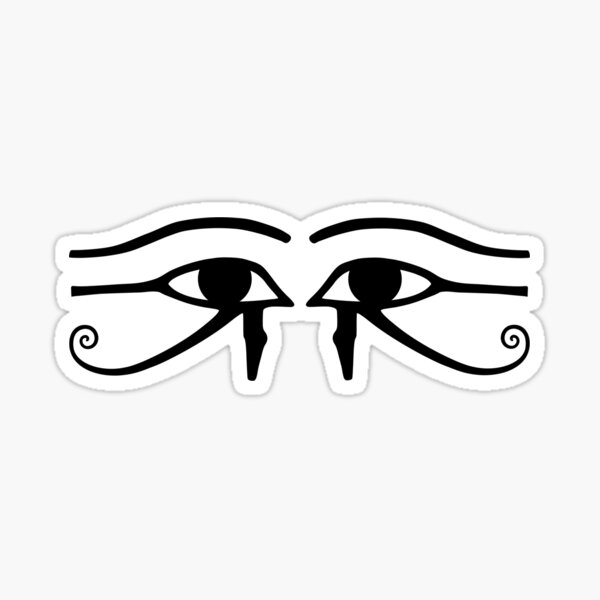 Sticker decorativo Occhio di Horus - TenStickers