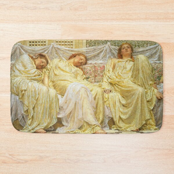 Item preview, Albert Joseph Moore The Dreamers 1882 Academicism Style Victorian Oil High resolution designed and sold by TeeARTHY.