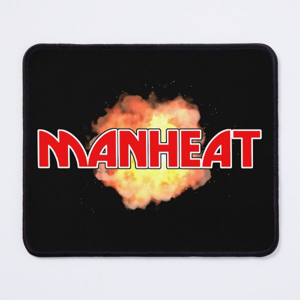ManHeat Logo -- with Explosion! Mouse Pad