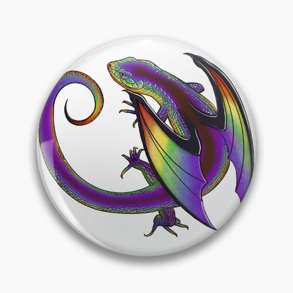 Artikelvorschau, Inclusive Pride Dragon  entworfen und verkauft von AlanaReneArt.