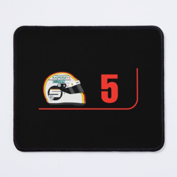 Item preview, Sebastian Vettel 2018 - Helmet and Number designed and sold by TezzaByTyler.