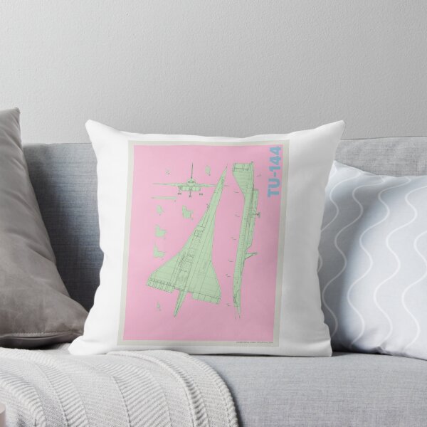 Item preview, Tupolev 144 supersonic plane drawing designed and sold by untitledstory.