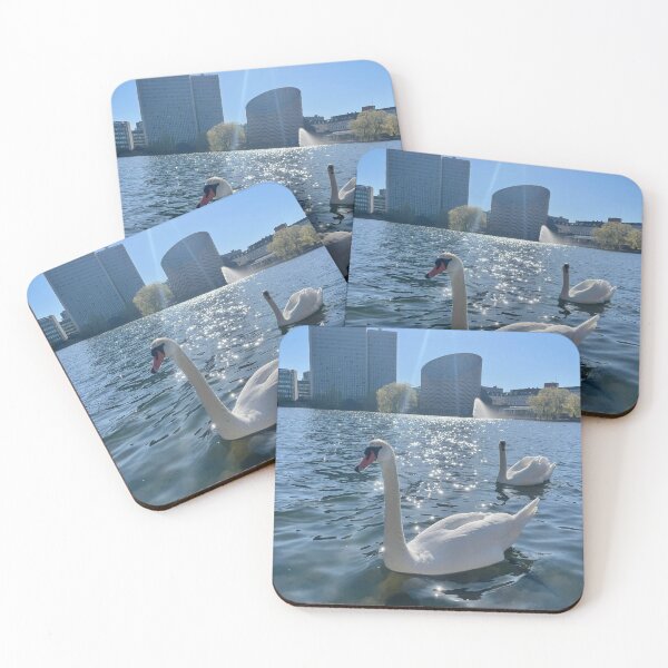 Item preview, Two Swans • Morning Light • 2022 • One designed and sold by Mortinus.