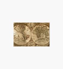 Ancient Map Art Board