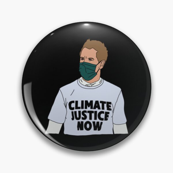 Item preview, Sebastian Vettel- Climate Justice Now   designed and sold by TezzaByTyler.