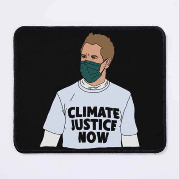 Item preview, Sebastian Vettel- Climate Justice Now   designed and sold by TezzaByTyler.