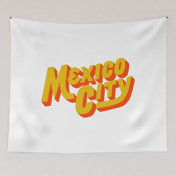 Item preview, Mexico City - Red and Yellow designed and sold by boltjesdesign.