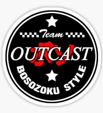 OUTCAST Bosozoku Style Sticker