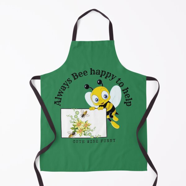 Aperçu de l'œuvre 5. Always Bee happy to help - Collection Cute Wise Funny créée et vendue par Narcisa22.