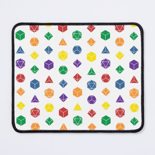 Item preview, Rainbow Polyhedral Dice designed and sold by cynmoon.
