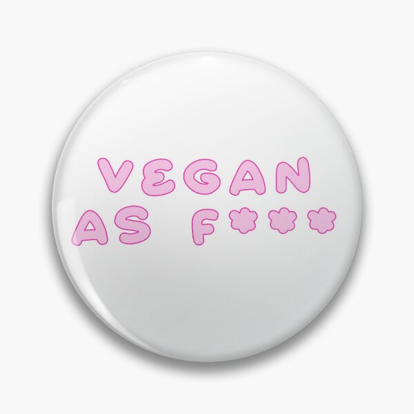 Item preview, Vegan as F*** designed and sold by Wicked Creationz.