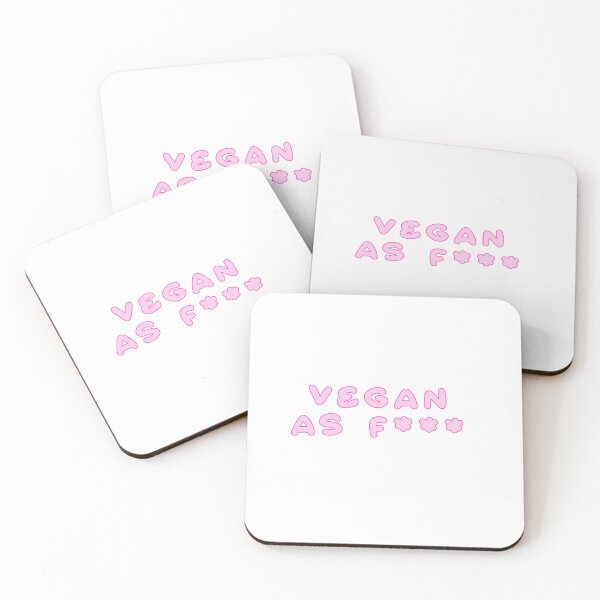 Item preview, Vegan as F*** designed and sold by Wicked Creationz.