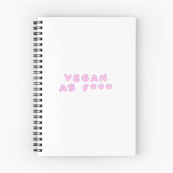 Item preview, Vegan as F*** designed and sold by Wicked Creationz.