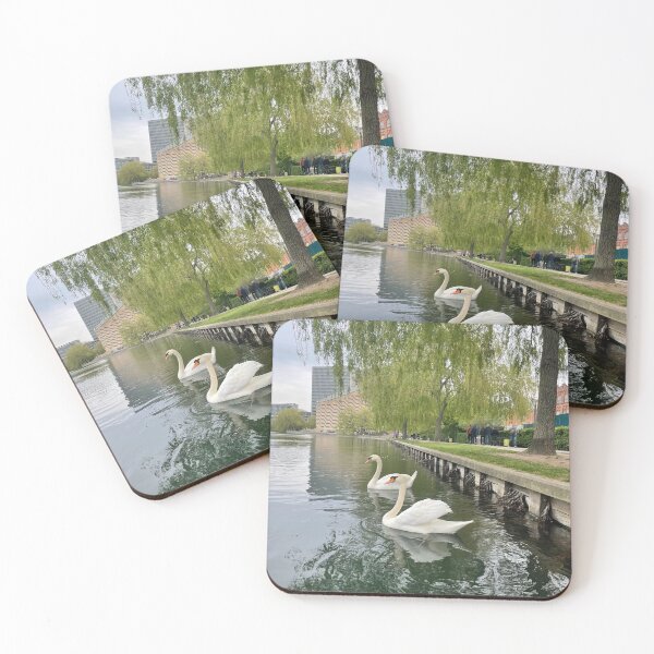 Item preview, Two Swans • Planetarium • Green • 2022 designed and sold by Mortinus.