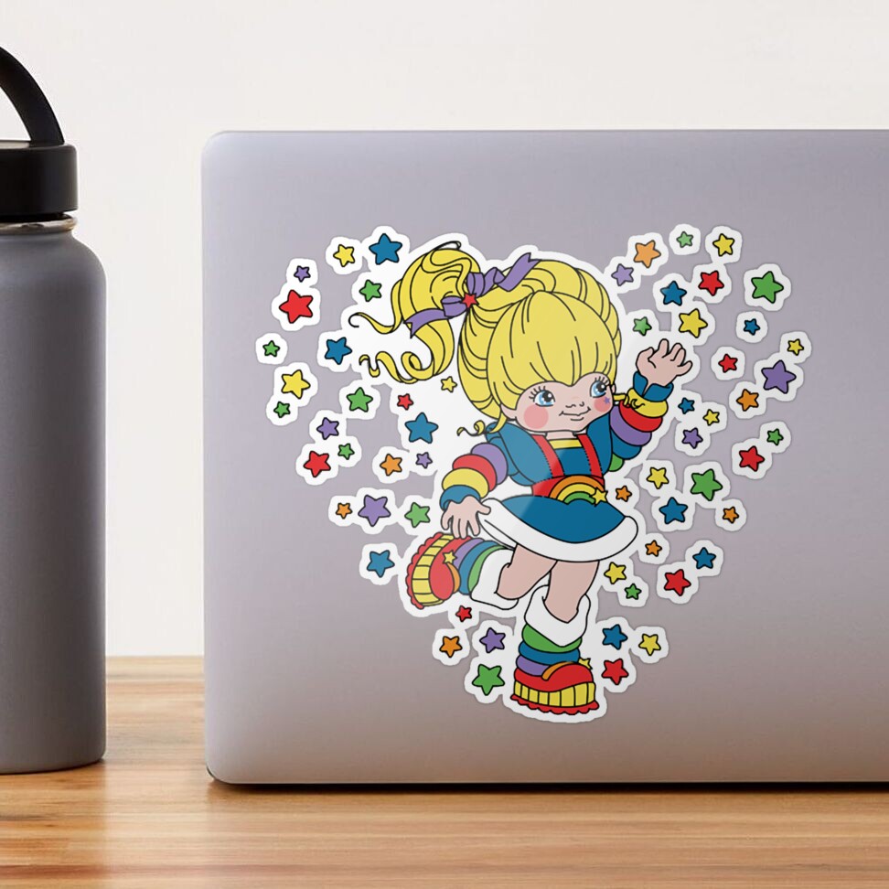 Vintage Rainbow Brite  Sticker for Sale by TimothyNock