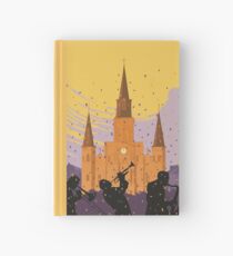 New Orleans The Big Easy Vintage Travel Poster Hardcover Journal