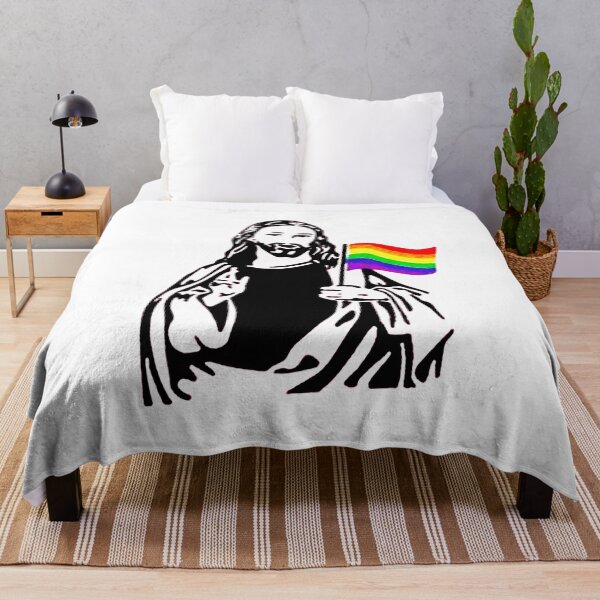 Item preview, Pride Jesus designed and sold by ompunkdesign.