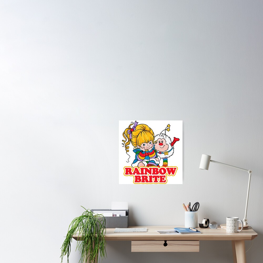 Vintage Rainbow Brite  Sticker for Sale by TimothyNock