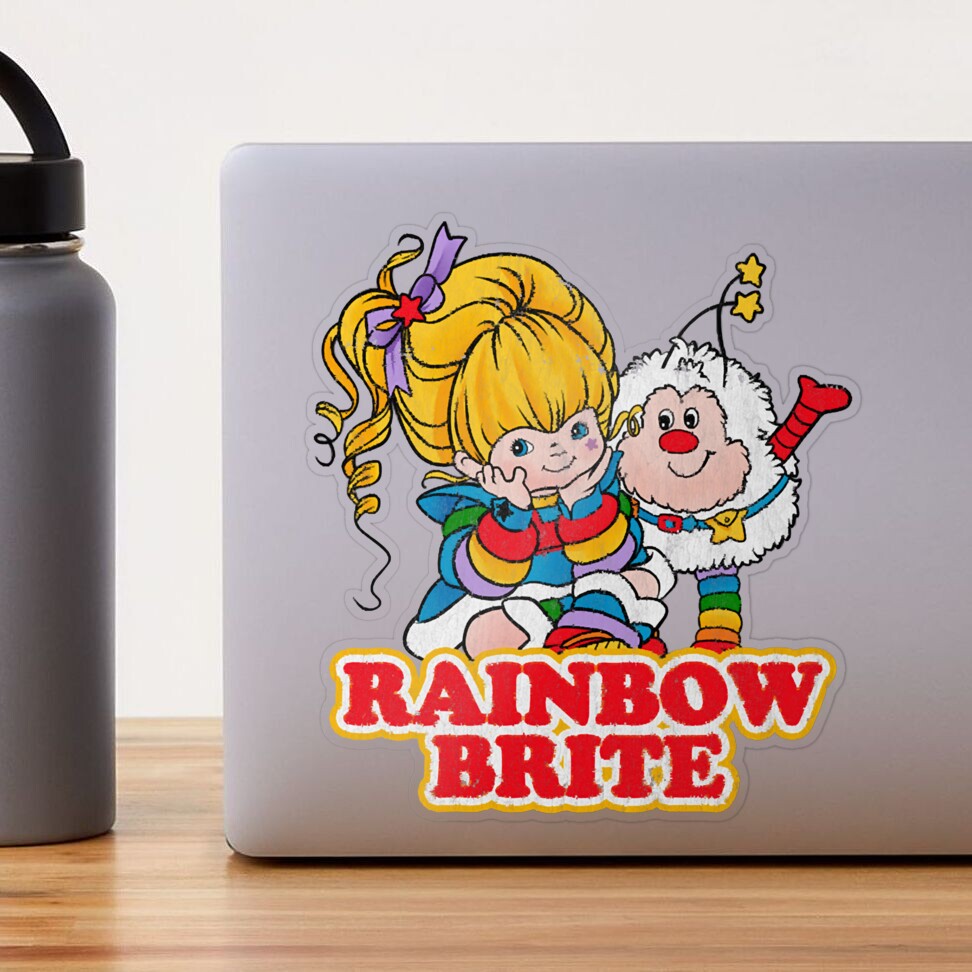 Vintage Rainbow Brite  Sticker for Sale by TimothyNock