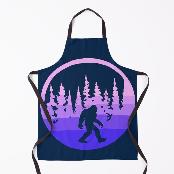 Item preview, Purple Bigfoot in the Forest designed and sold by Unhinged Heather.