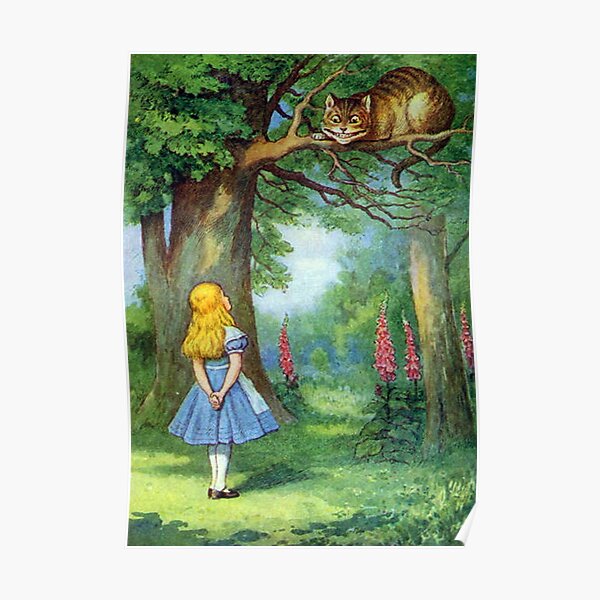 Chesire Cat Poster