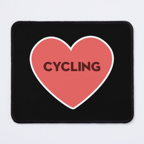 Artikelvorschau, I Love Cycling Sticker entworfen und verkauft von ximenagene.