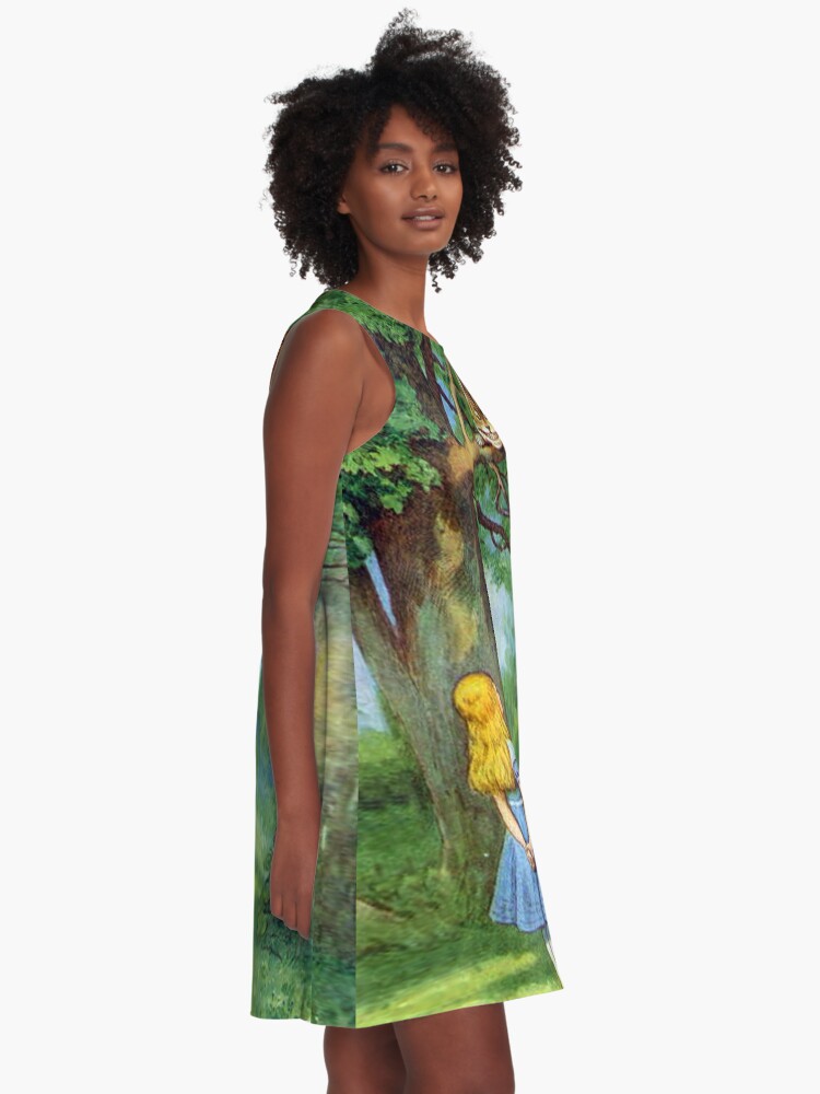 Alternate view of Chesire Cat A-Line Dress