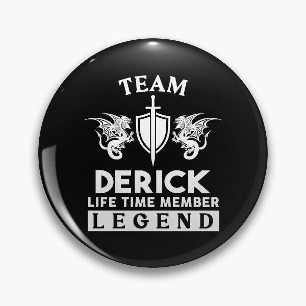 Item preview, Derick Name T Shirt - Derick Legend Lifetime Member Gift Item Tee designed and sold by celiagomez456.