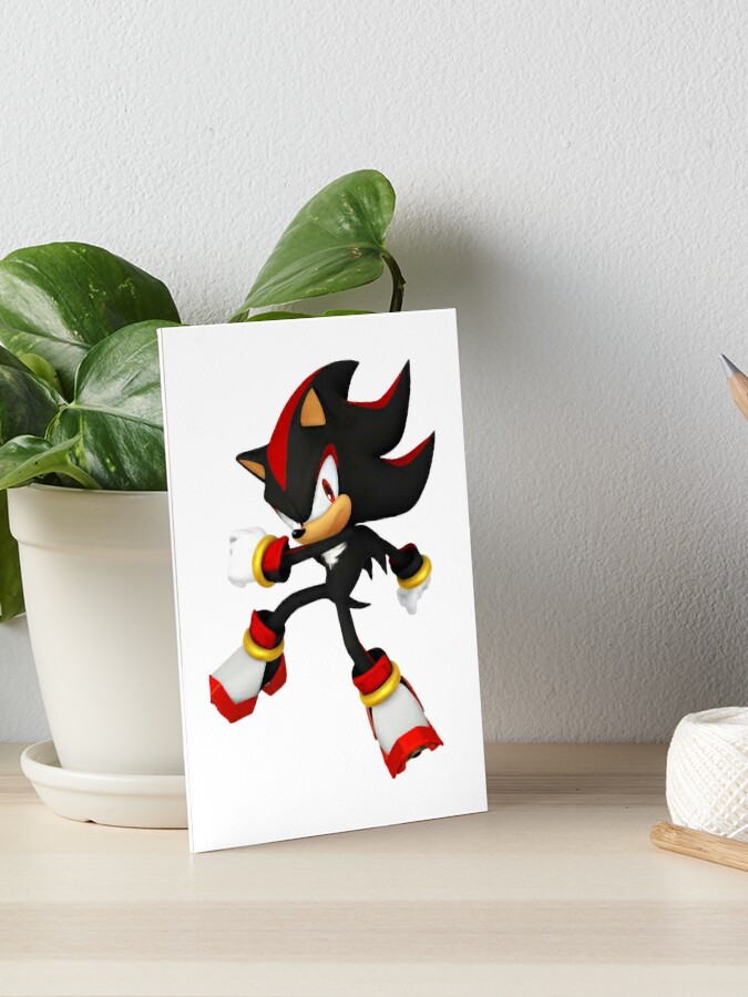 Shadow The Hedgehog Art Print for Sale by AndreanaWen