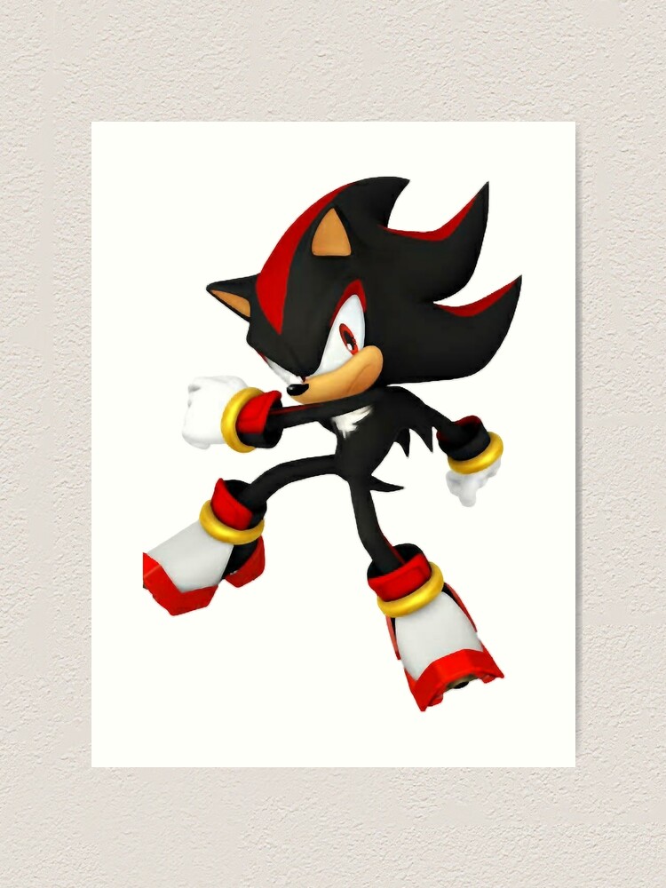 Shadow the hedgehog Fire Sticker for Sale by AndreanaWen