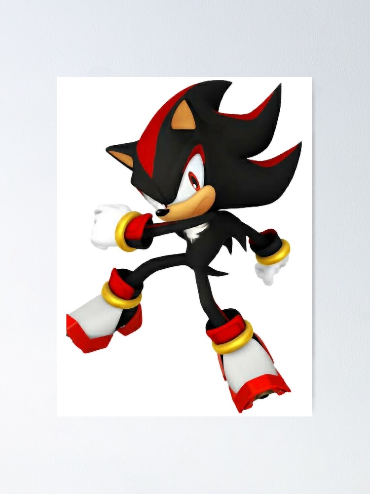 Shadow The Hedgehog Poster, Framed Art, Sonic, NEW, USA