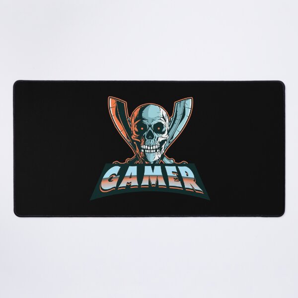 Aperçu de l'œuvre Gamer with Skull and Two Kukri Blades créée et vendue par PRIVARSHU.