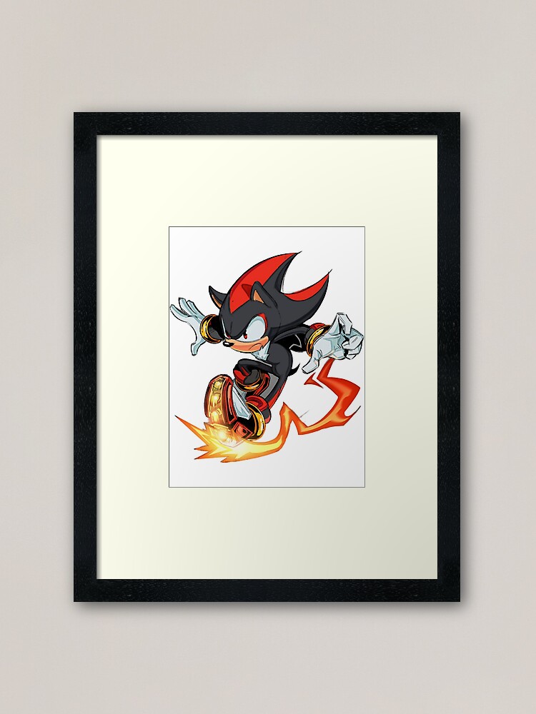 Shadow The Hedgehog Art Print for Sale by AndreanaWen