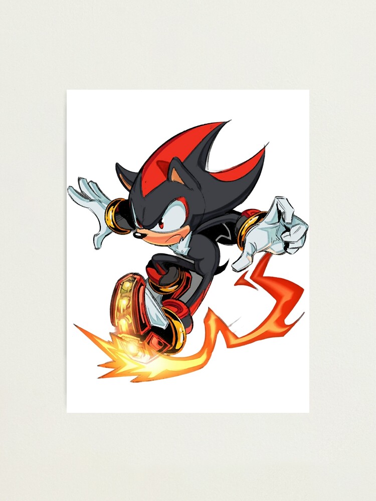 Shadow The Hedgehog Art Print for Sale by AndreanaWen