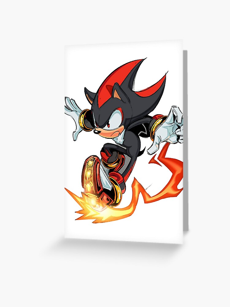 Shadow the hedgehog Fire Sticker for Sale by AndreanaWen