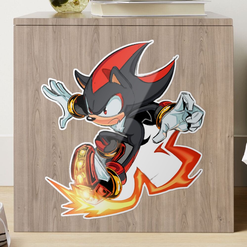 Shadow And Classic Sonic By Tails Silver Fan Vector - Shadow And