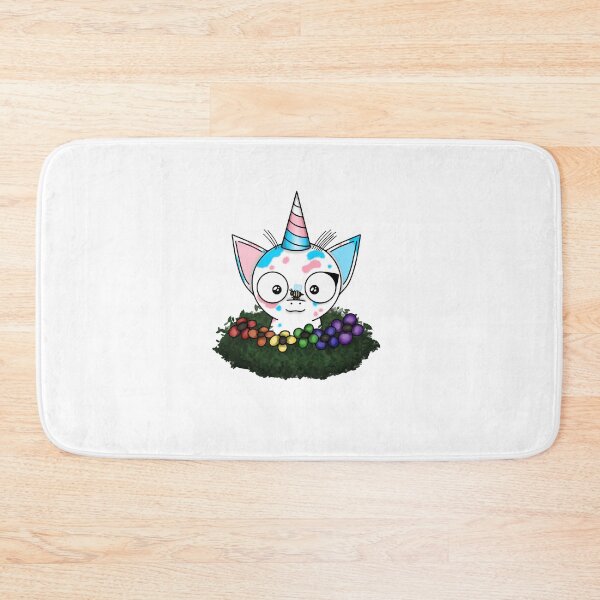 Item preview, Trans Pride Unicorn with bee! designed and sold by Bill Bill The Unicorn.