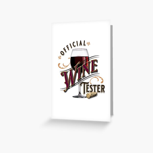 Item preview, Official Red Wine Tester designed and sold by JCMCDesigns.