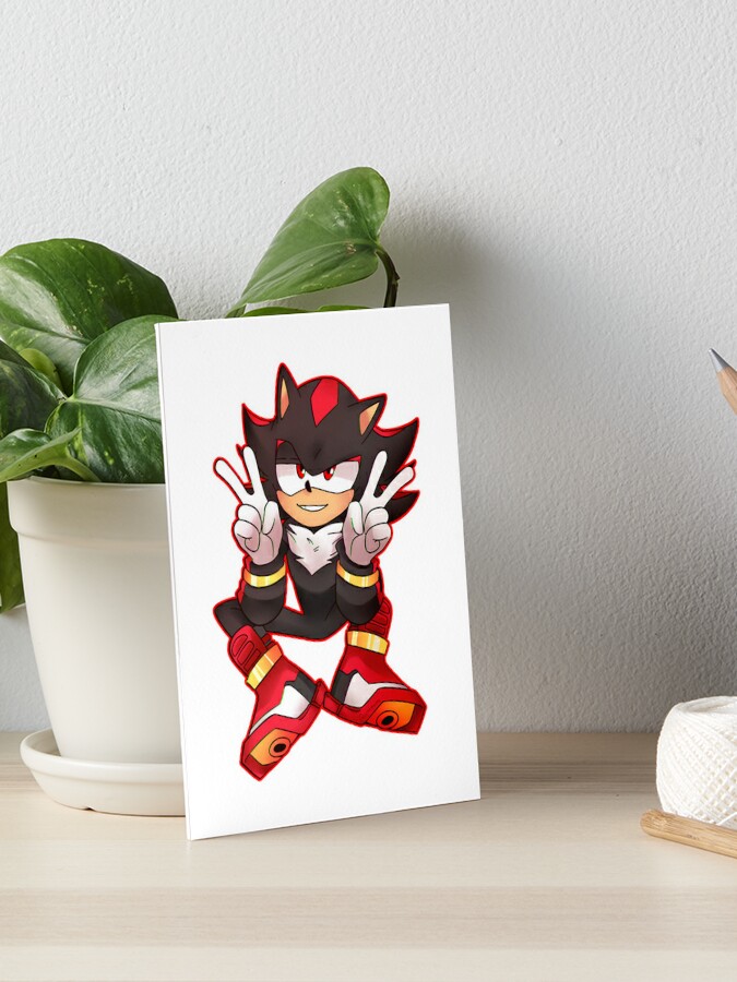 Shadow The Hedgehog Art Print for Sale by AndreanaWen