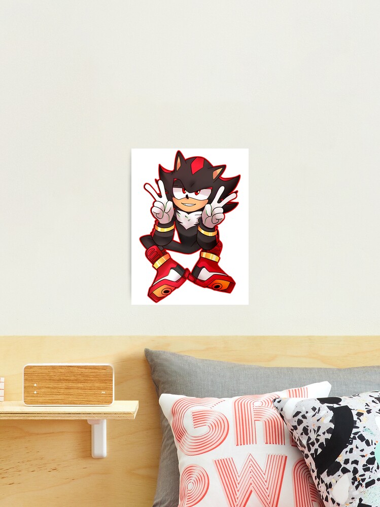 Shadow The Hedgehog Art Print for Sale by AndreanaWen