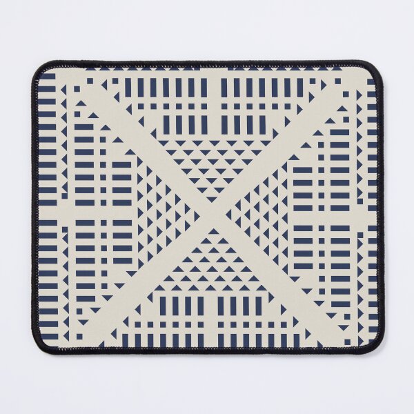 Item preview, Geometric Pattern - True Blue designed and sold by boltjesdesign.
