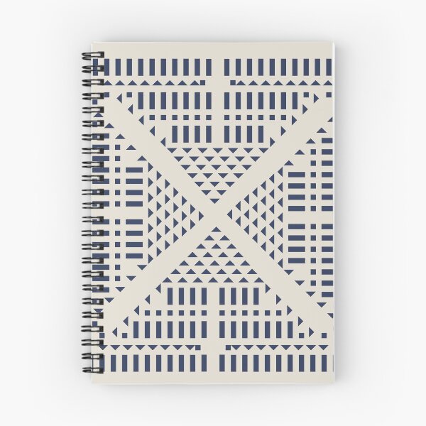 Item preview, Geometric Pattern - True Blue designed and sold by boltjesdesign.